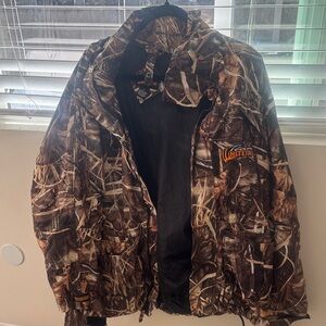 Camo Walls Brown Camouflage Field Jacket by Team Whitetail